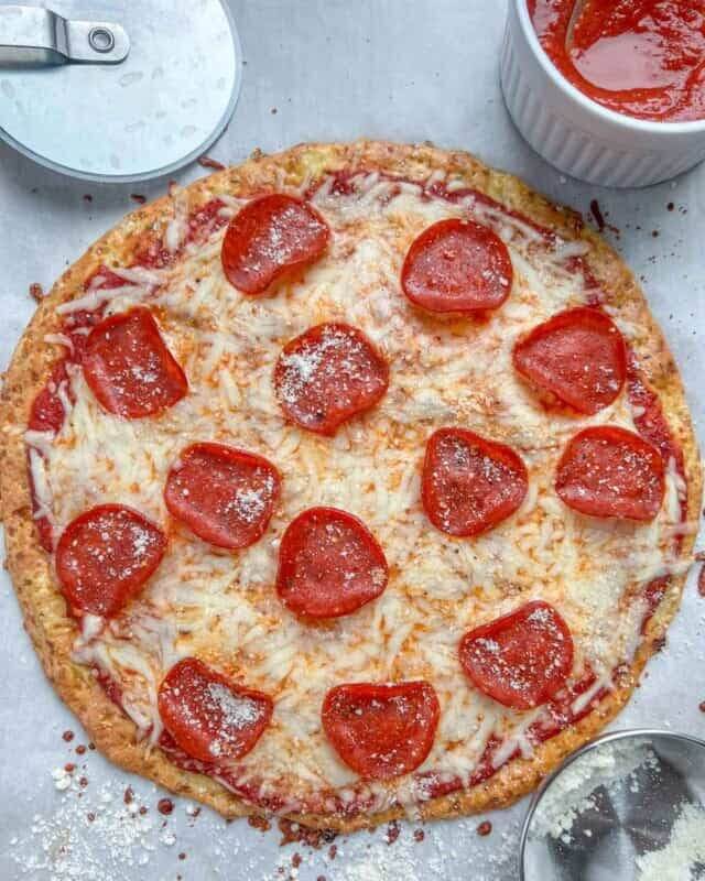 Pizza proteica